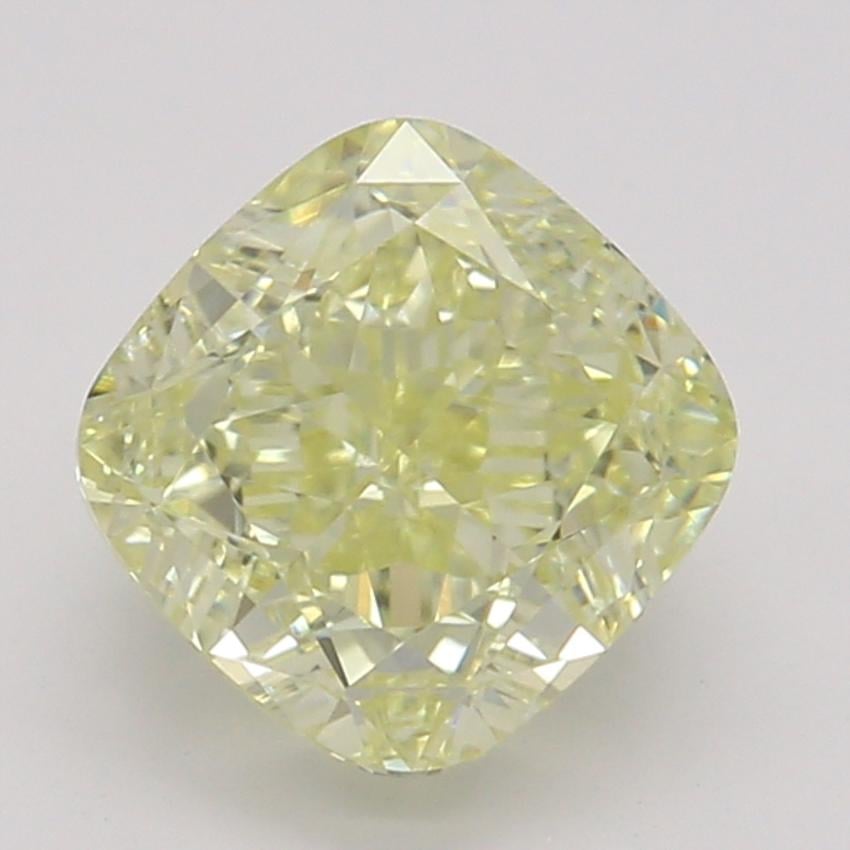 1.01 Ct. Fancy Light Yellow Cushion Diamond
