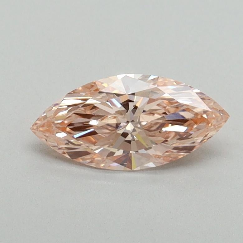 0.51 Ct. Fancy Intense Pink Marquise Lab Grown Diamond