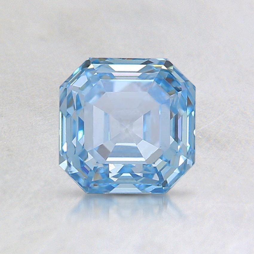 1.04 Ct. Fancy Blue Asscher Lab Created Diamond