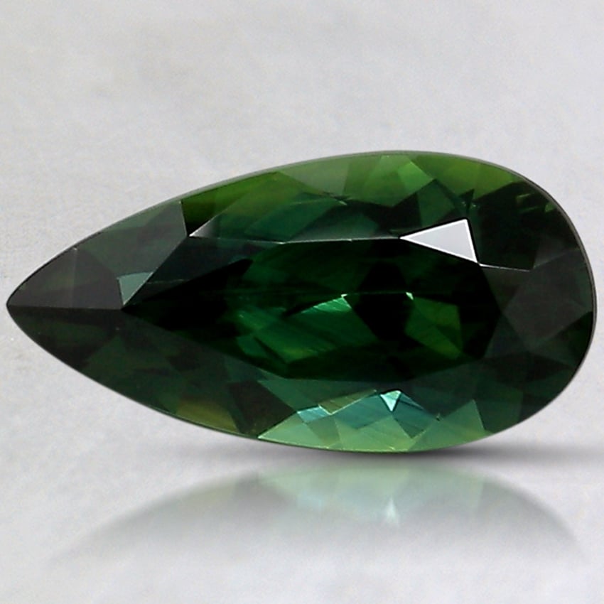 9.9x5.1mm Parti-Color Pear Australian Sapphire