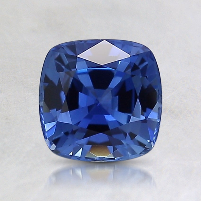 6.2mm Blue Cushion Sapphire