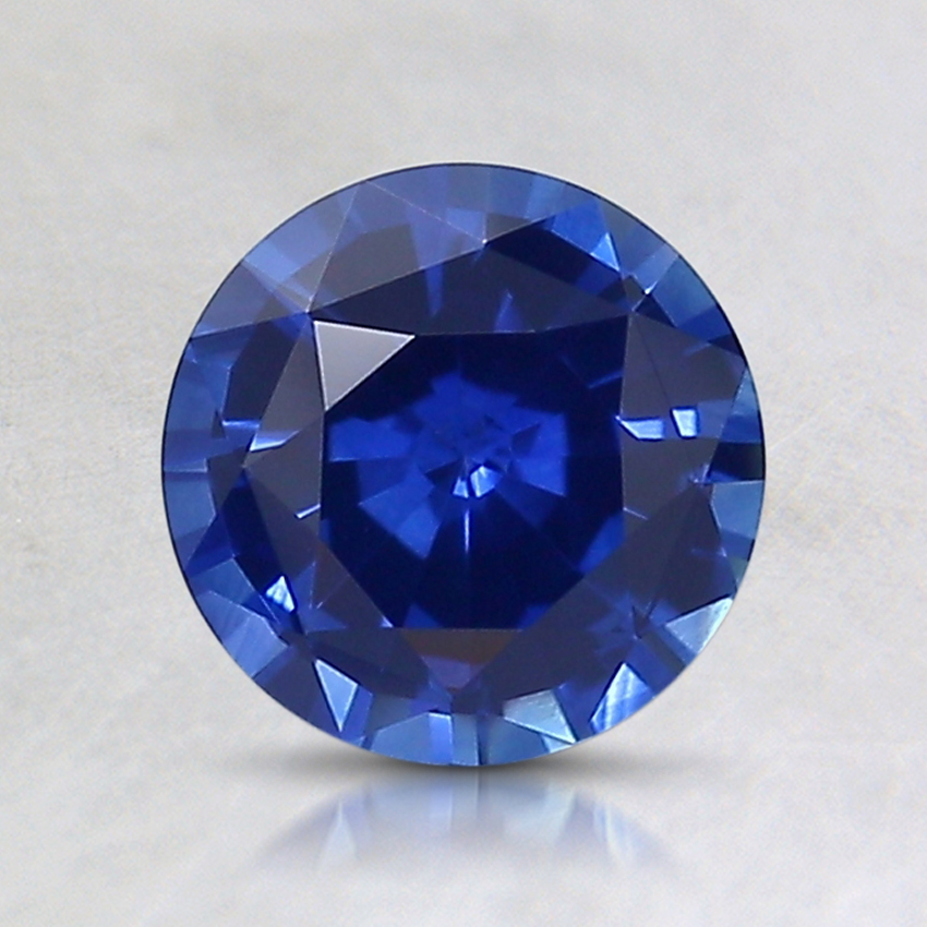 6.6mm Blue Round Sapphire