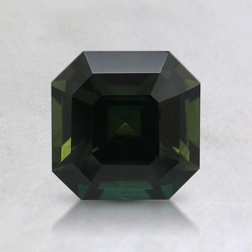 6.1mm Teal Asscher Sapphire