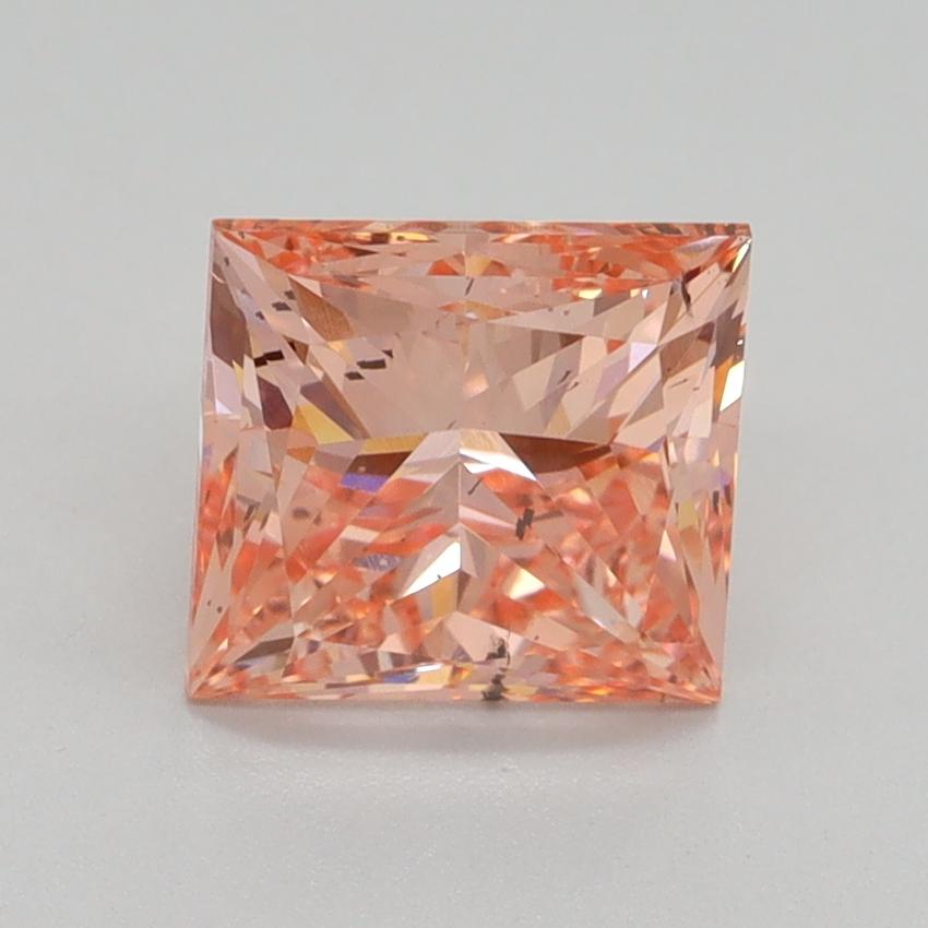 2.04 Ct. Fancy Intense Pink Princess Lab Grown Diamond