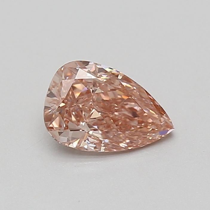 0.83 Ct. Fancy Vivid Pink Pear Lab Grown Diamond