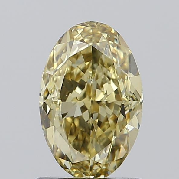 1.20 Ct. Fancy Yellow Oval Lab Grown Diamond