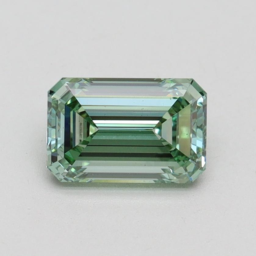 1.03 Ct. Fancy Intense Green Emerald Lab Grown Diamond