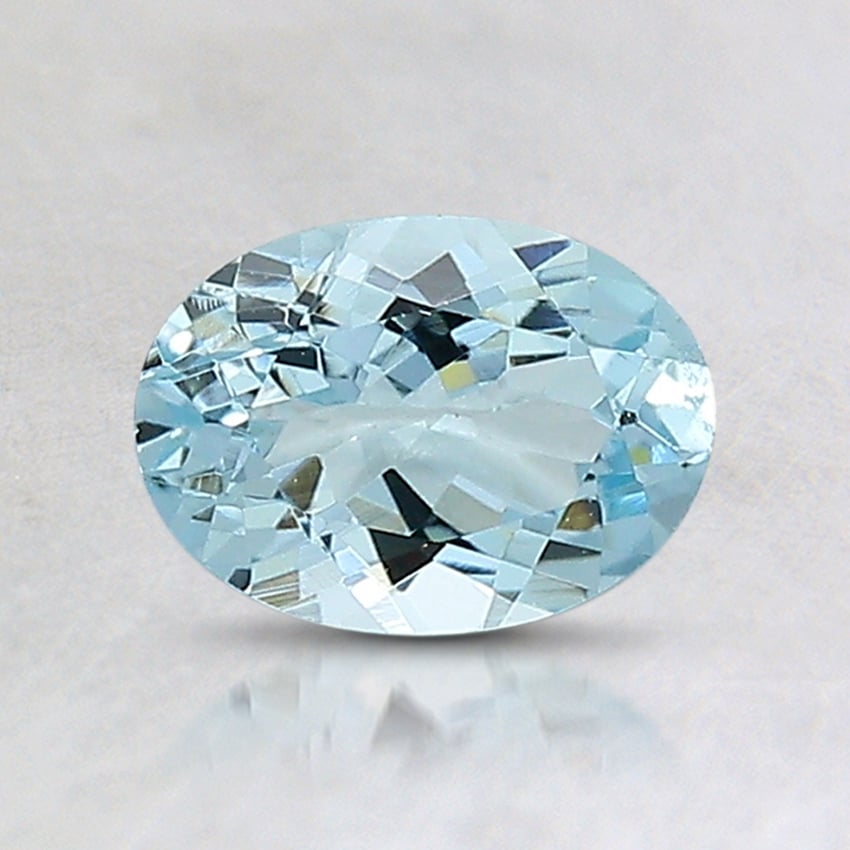 6.9x5mm Oval Aquamarine