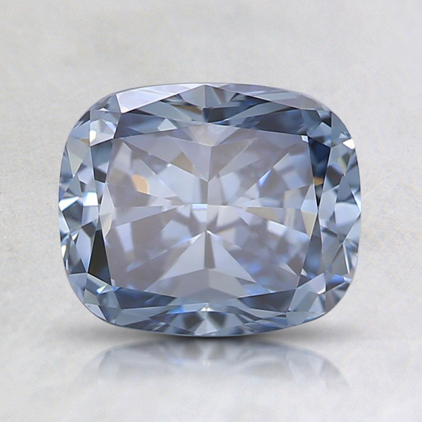 1.3 Ct. Fancy Blue Cushion Lab Grown Diamond