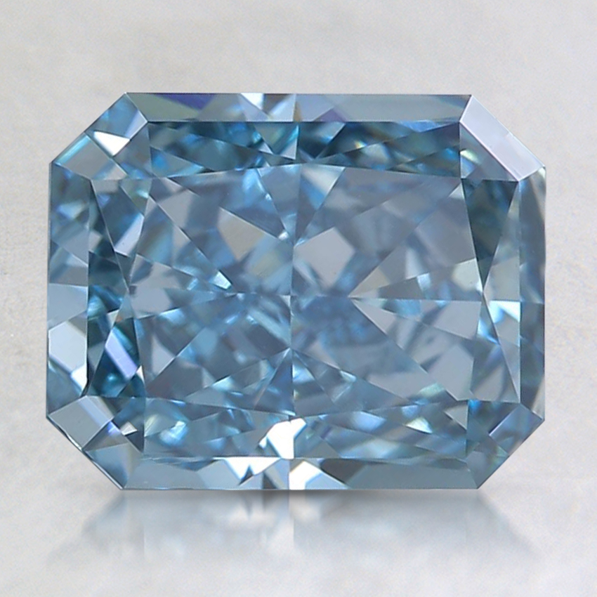 2.11 Ct. Fancy Intense Blue Radiant Lab Grown Diamond