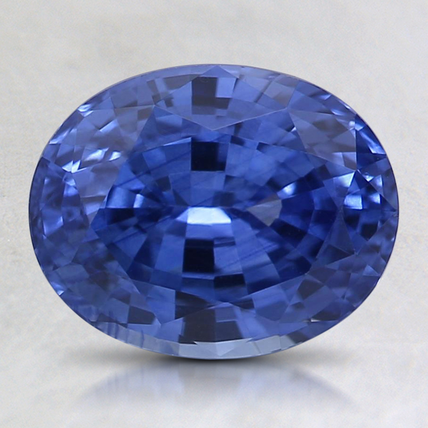 8.7x6.9mm Blue Oval Sapphire