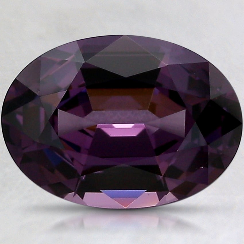 10.3x7.4mm Purple Oval Spinel