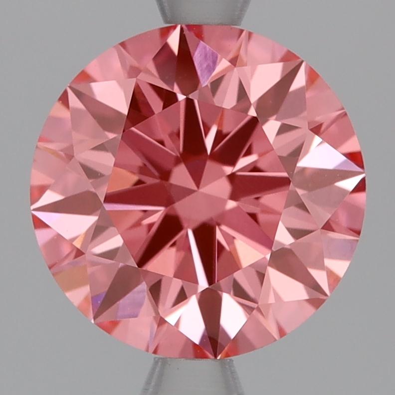 2.06 Ct. Fancy Vivid Pink Round Lab Grown Diamond