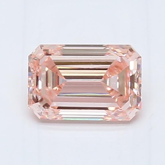0.83 Ct. Fancy Intense Pink Emerald Lab Grown Diamond