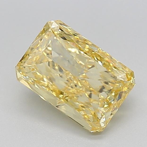 2.04 Ct. Fancy Vivid  Yellow Radiant Lab Grown Diamond
