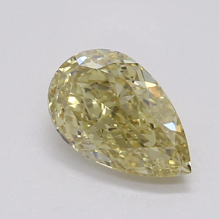 0.59 Ct. Fancy Brownish Yellow Pear Diamond