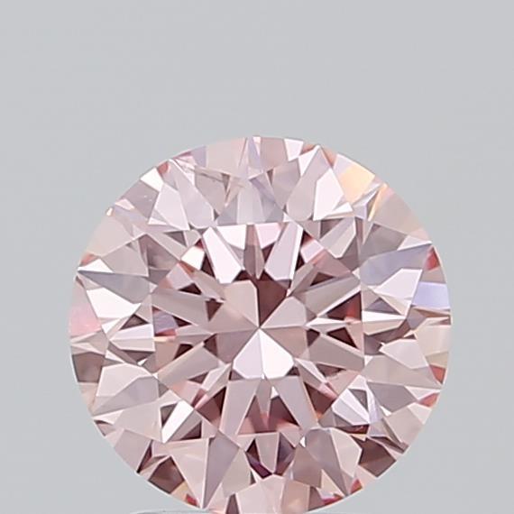 2.05 Ct. Fancy Vivid Pink Round Lab Grown Diamond