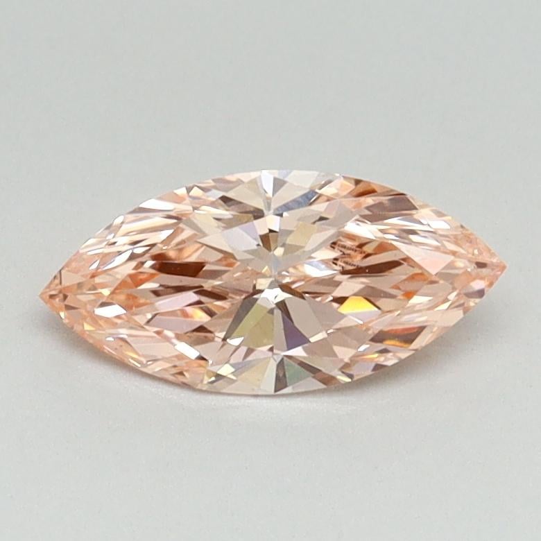 0.59 Ct. Fancy Intense Pink Marquise Lab Grown Diamond