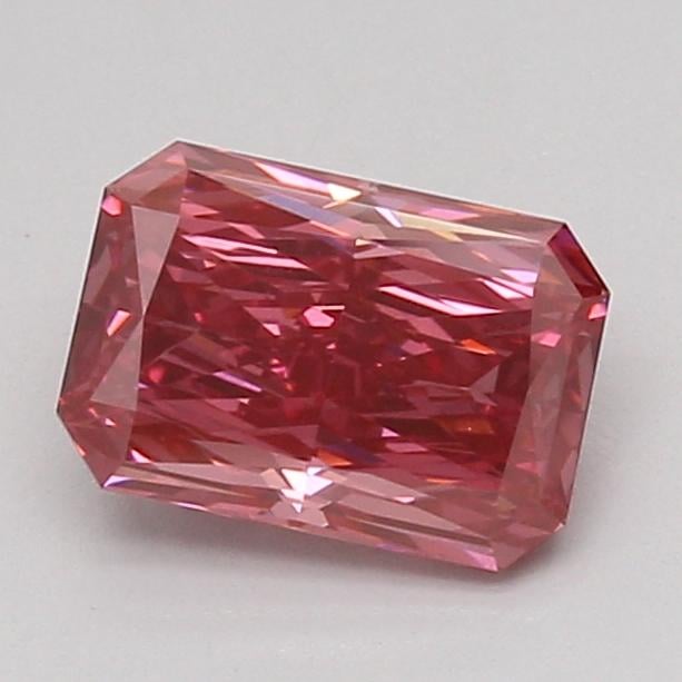 1.57 Ct. Fancy Vivid Pink Radiant Lab Grown Diamond