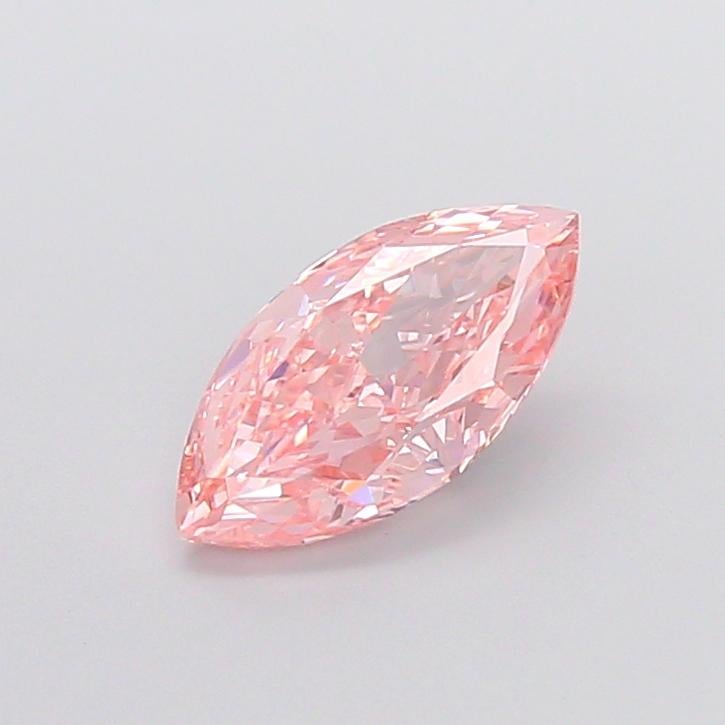 1.59 Ct. Fancy Vivid Pink Marquise Lab Grown Diamond