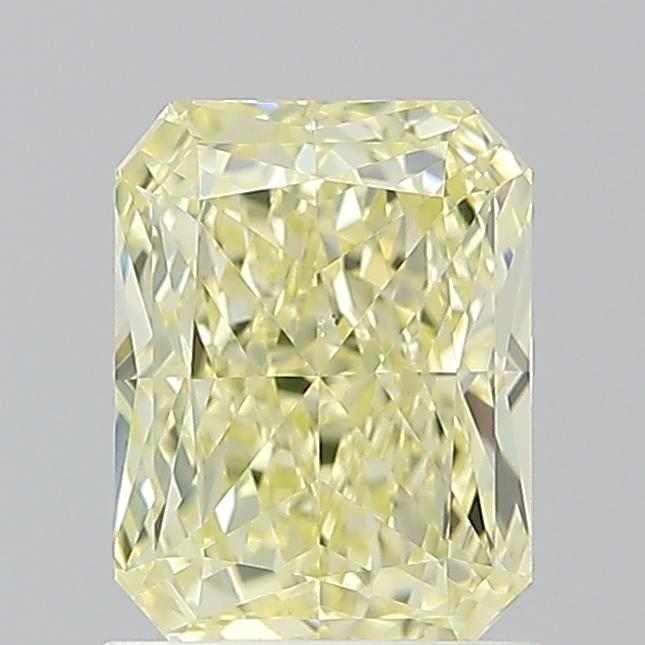 1.50 Ct. Fancy Light  Yellow Radiant Diamond