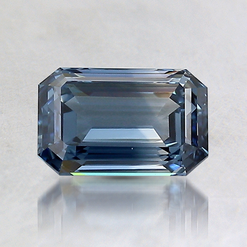 1.08 Ct. Fancy Deep Blue Emerald Lab Created Diamond