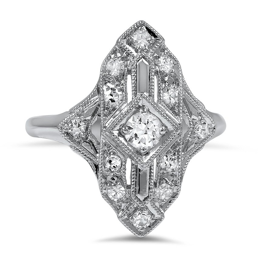 Art Deco Diamond Vintage Ring