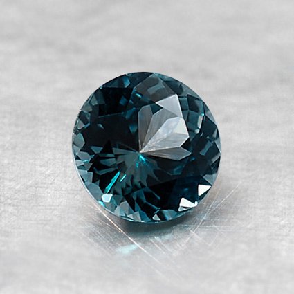 5.5mm Teal Round Sapphire