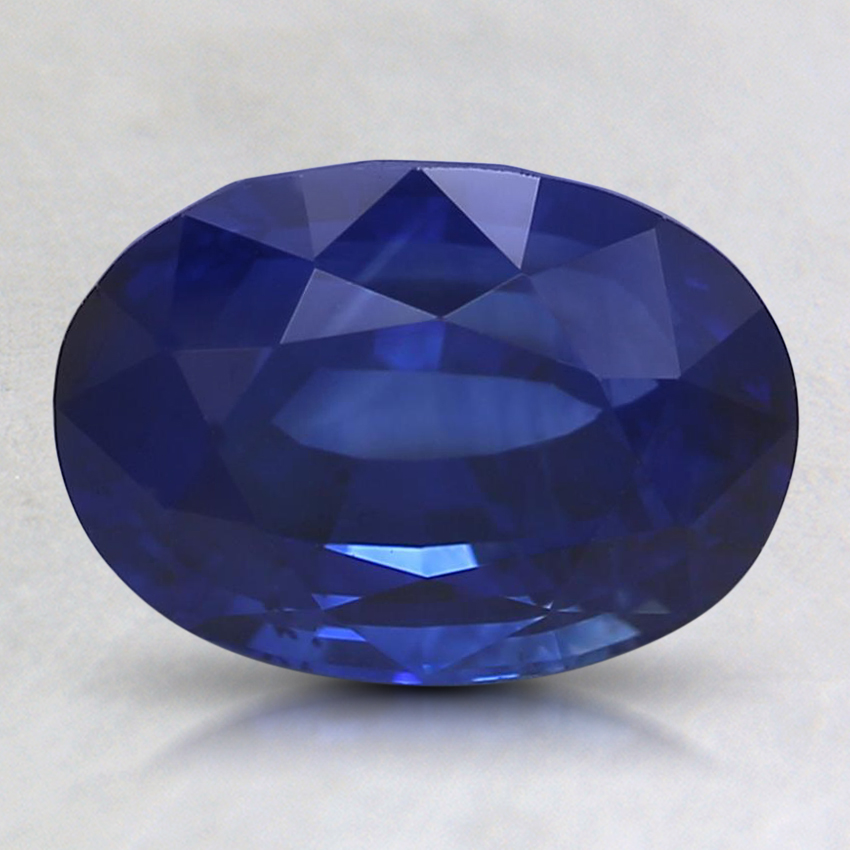 8.9x6.4mm Super Premium Blue Oval Sapphire