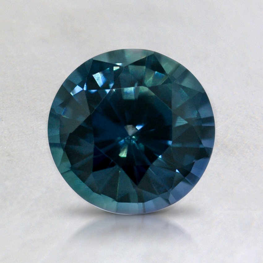 6.5mm Super Premium Teal Round Sapphire