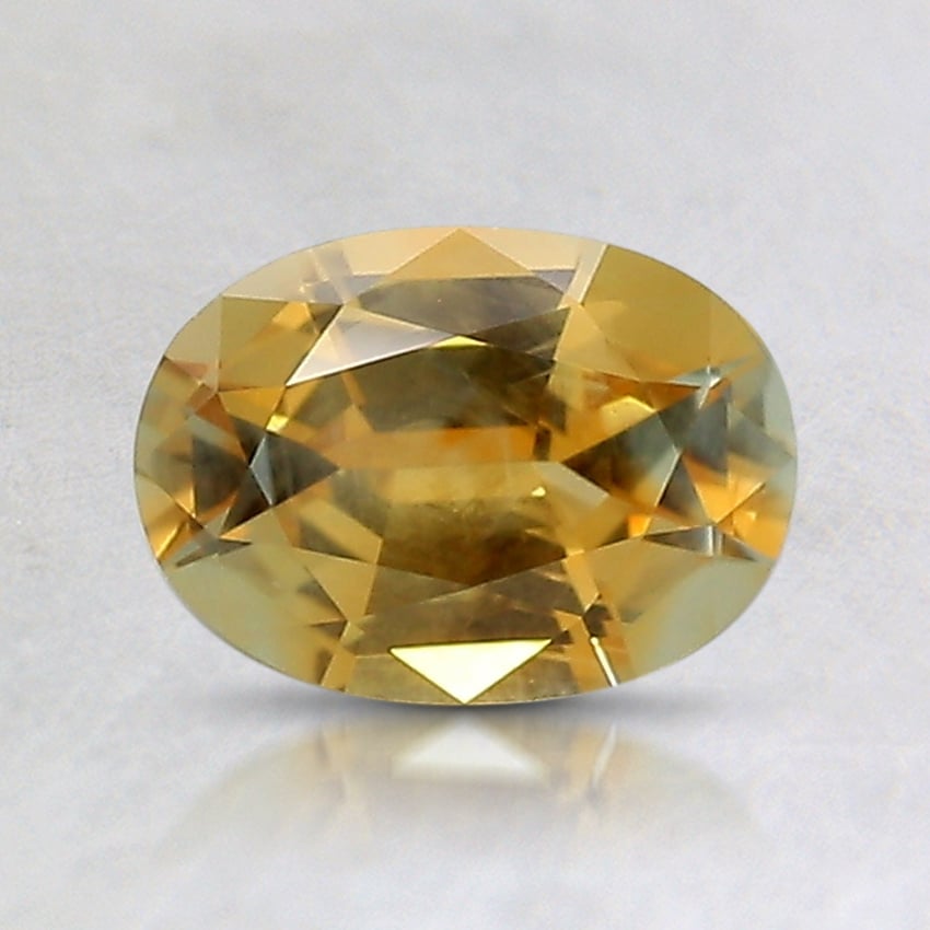 7.3x5.3mm Parti-Color Oval Montana Sapphire