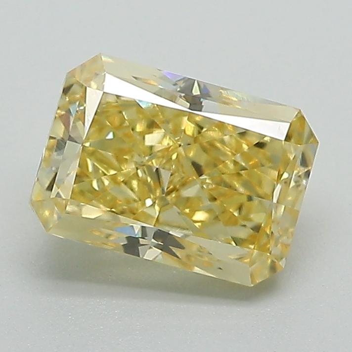 1.58 Ct. Fancy Yellow Radiant Lab Grown Diamond