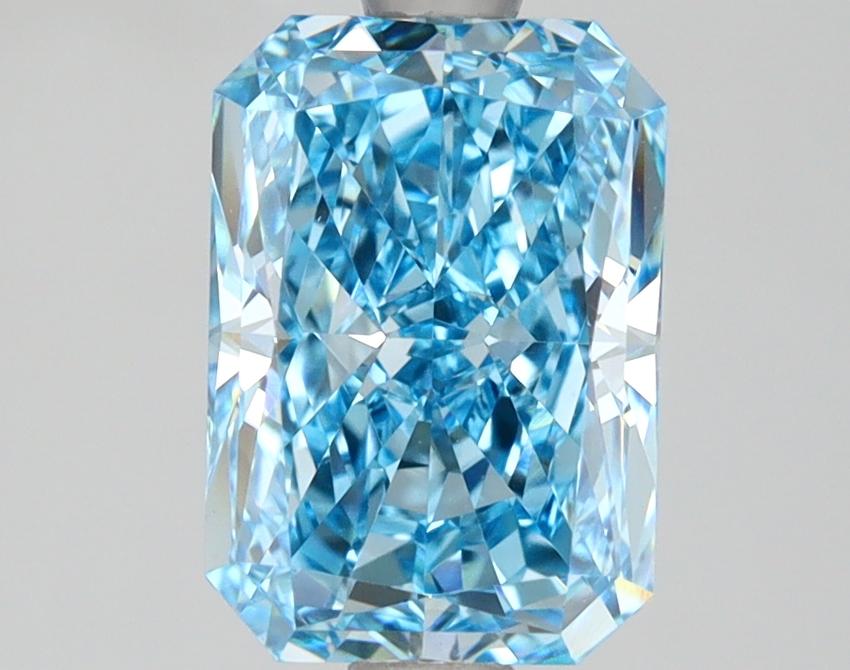 1.98 Ct. Fancy Vivid Blue Radiant Lab Grown Diamond