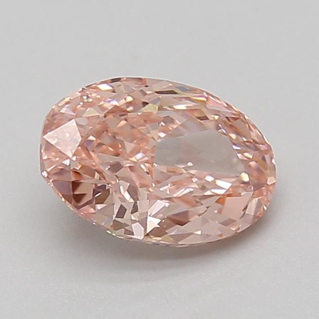 1.50 Ct. Fancy Vivid Pink Oval Lab Grown Diamond