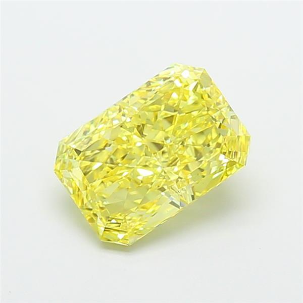 3.09 Ct. Fancy Intense Yellow Radiant Lab Grown Diamond
