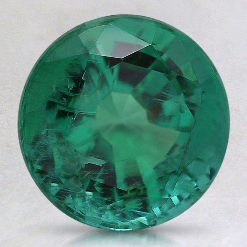 8.7mm Premium Round Emerald