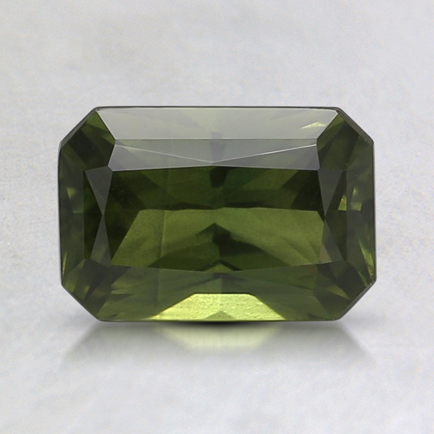 7.5x5.1mm Unheated Green Emerald AustralianSapphire