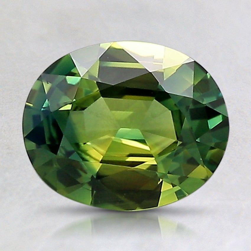 8.4x6.8mm Unheated Bi-Color Oval Australian Sapphire