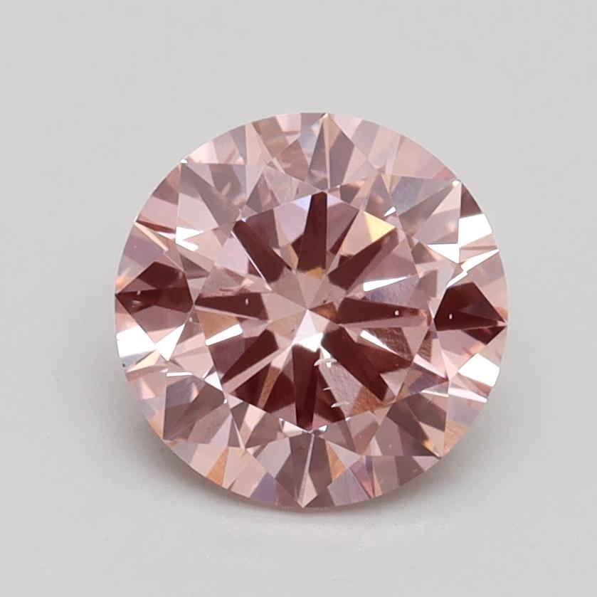 1.50 Ct. Fancy Intense Pink Round Lab Grown Diamond