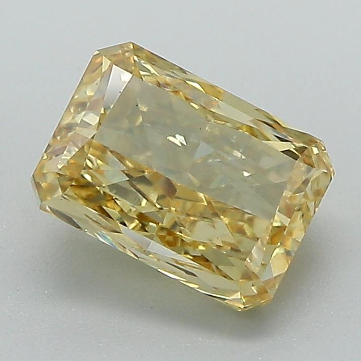 1.52 Ct. Fancy Yellow Radiant Lab Grown Diamond