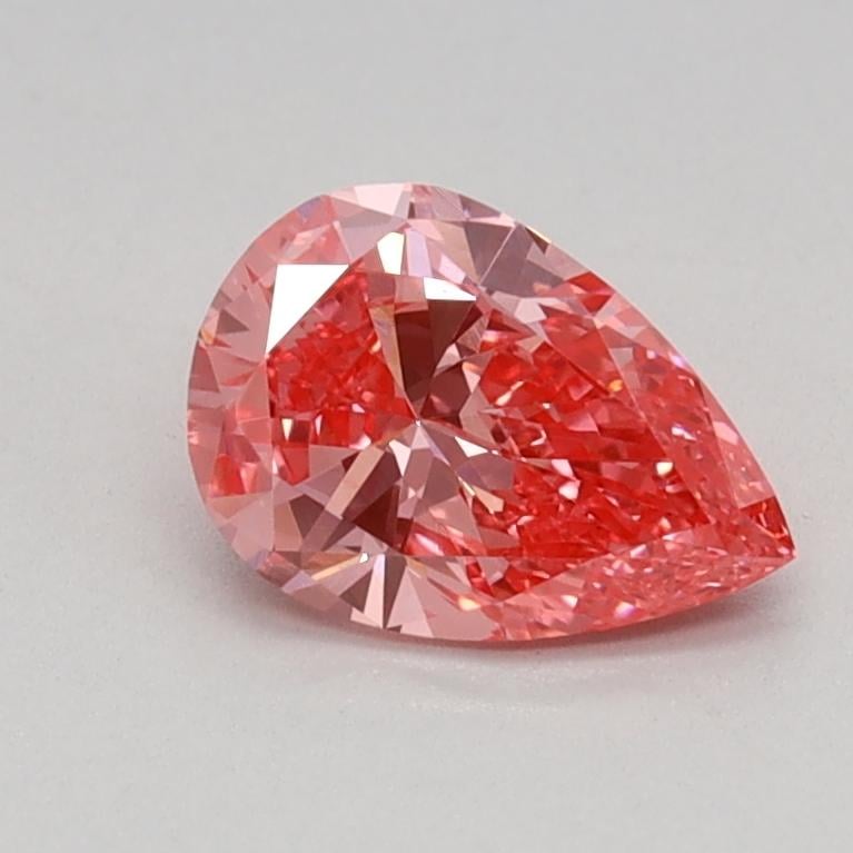 0.52 Ct. Fancy Vivid Pink Pear Lab Grown Diamond