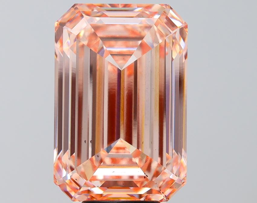 10.04 Ct. Fancy Intense Pink Emerald Lab Grown Diamond