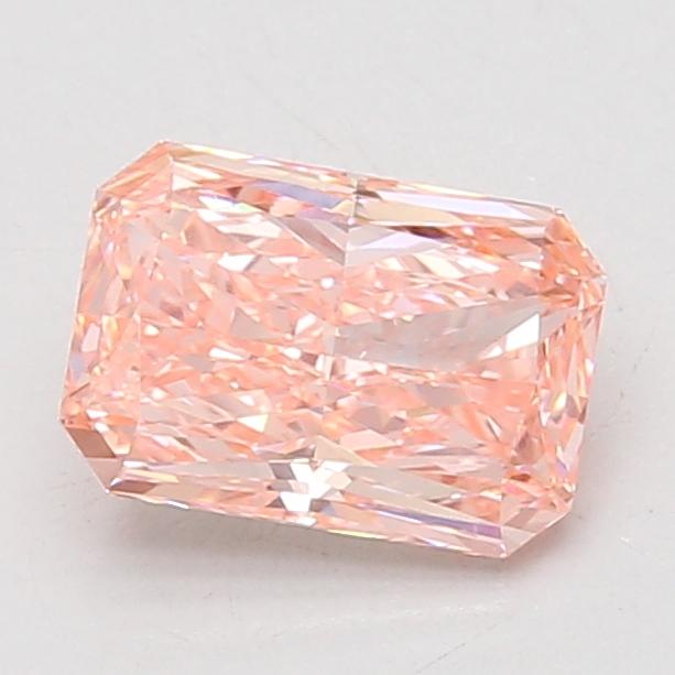 1.57 Ct. Fancy Vivid Pink Radiant Lab Grown Diamond