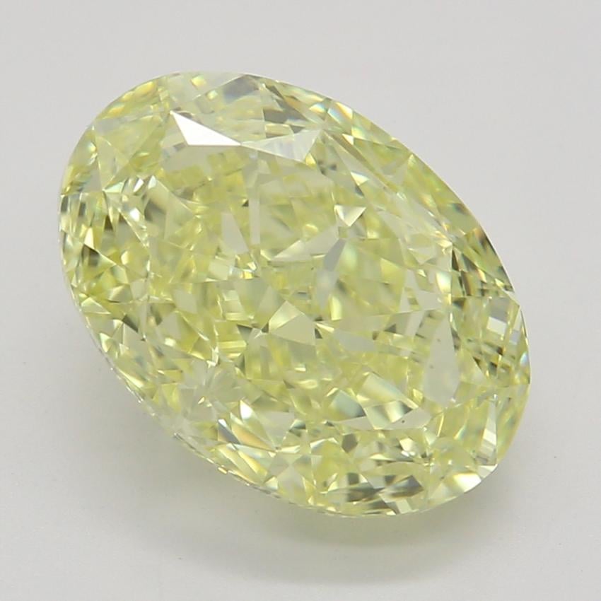 2.21 Ct. Fancy Yellow Oval Diamond