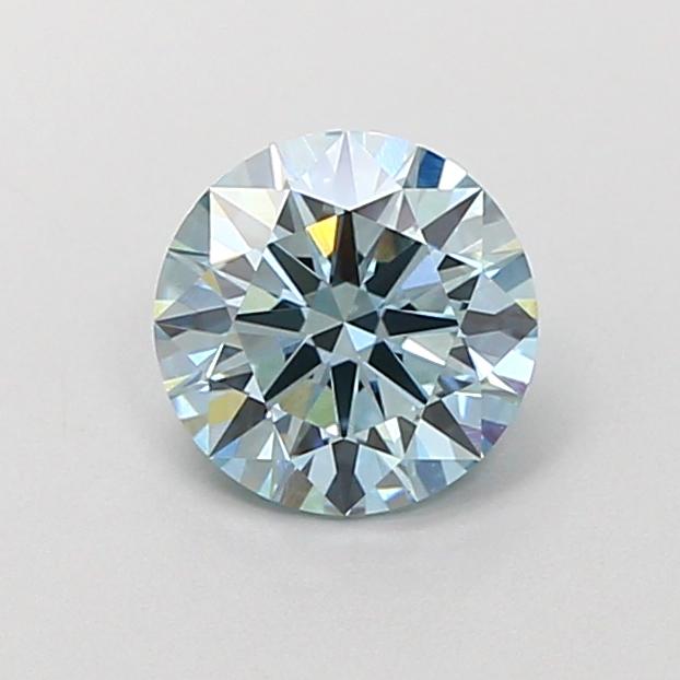 1.01 Ct. Fancy Blue Round Lab Grown Diamond