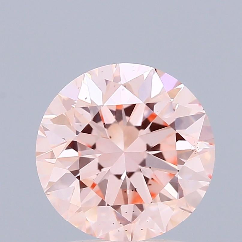 1.68 Ct. Fancy Intense  Pink Round Lab Grown Diamond