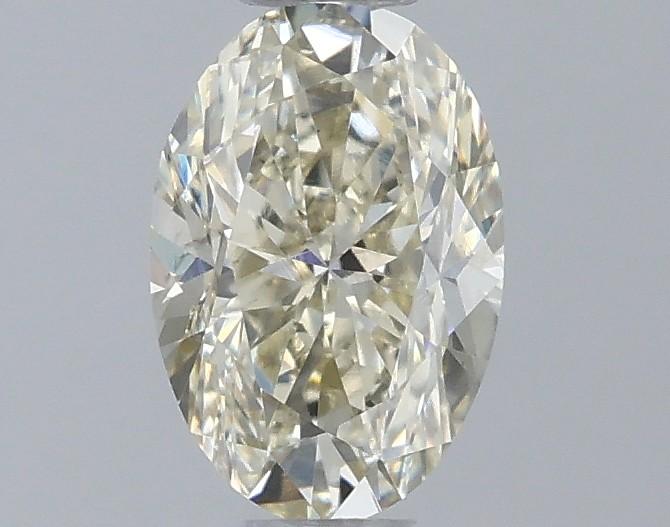 0.50 Ct. Light Yellow Oval Lab Grown Diamond