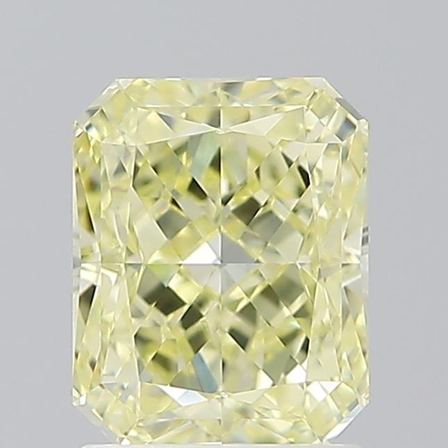1.51 Ct. Fancy Light  Yellow Radiant Diamond