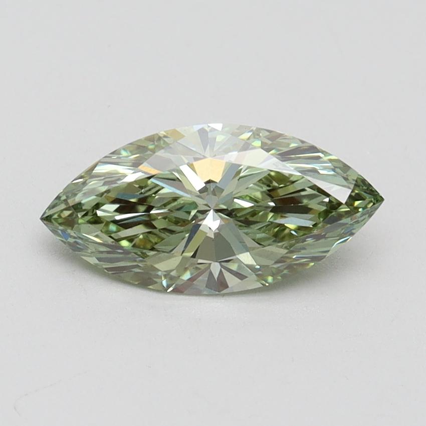 1.03 Ct. Fancy Intense Green Marquise Lab Grown Diamond