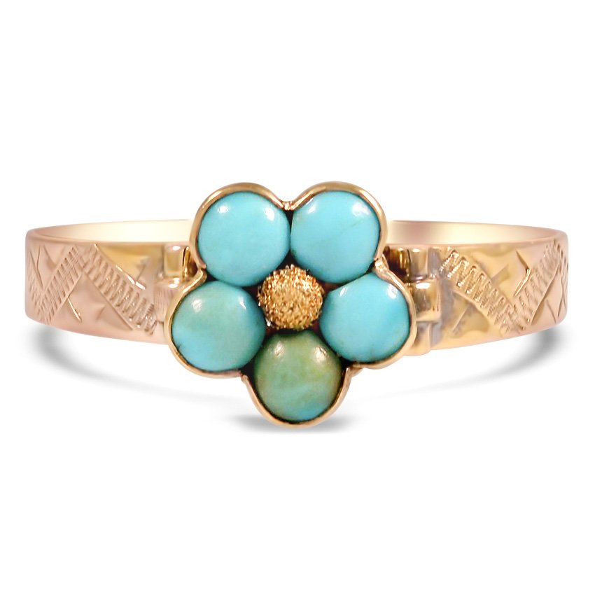 Victorian Turquoise Vintage Ring